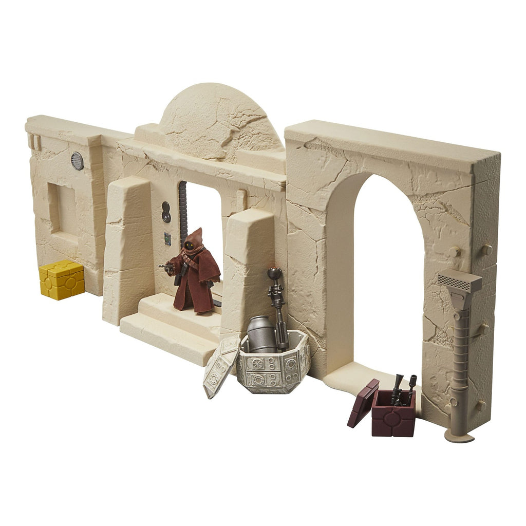 Productafbeelding Star Wars Episode IV Vintage Collection Playset Streets of Mos Eisley met Jawa Action Figure