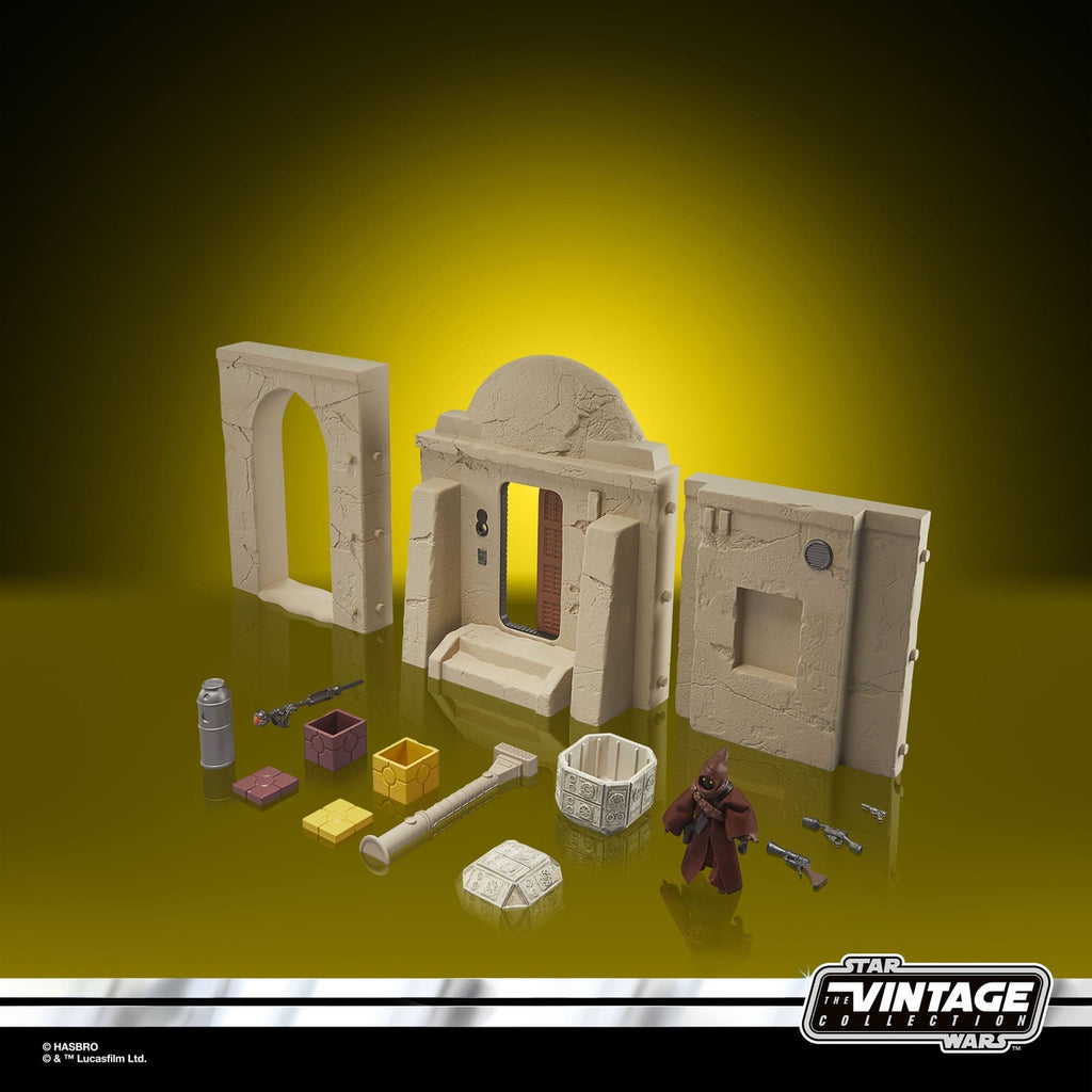 Productafbeelding Star Wars Episode IV Vintage Collection Playset Streets of Mos Eisley met Jawa Action Figure