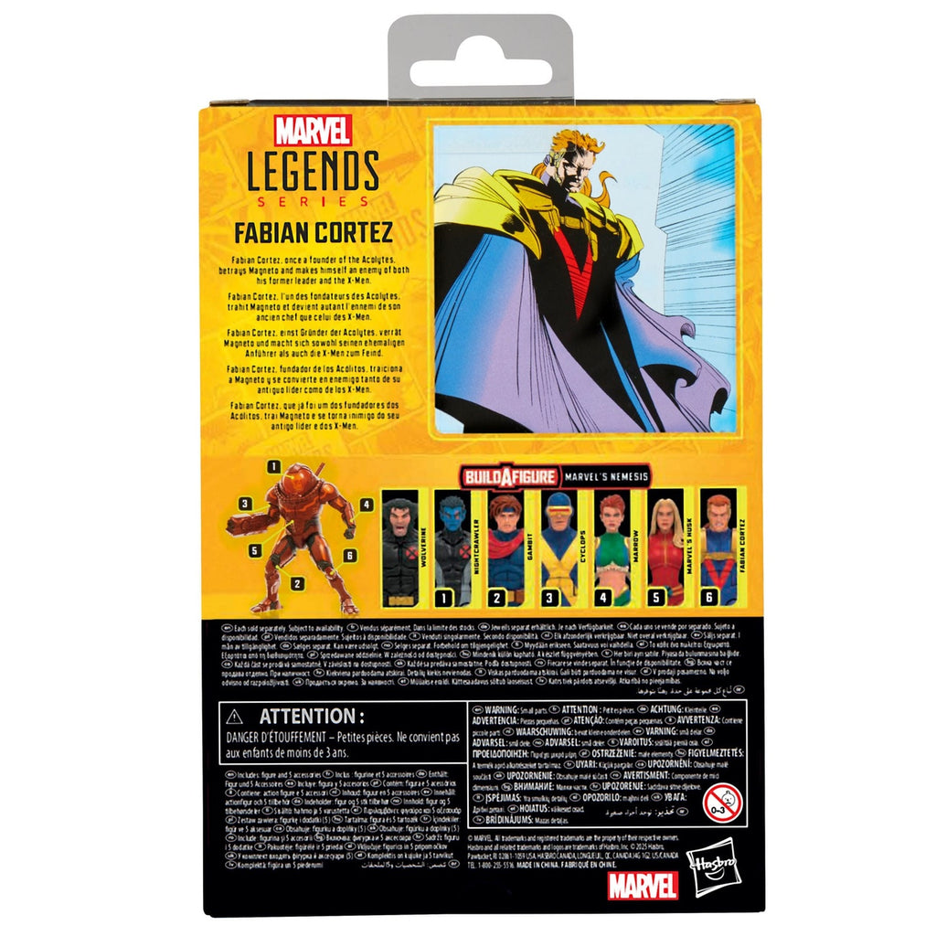Productafbeelding X-Men Marvel Legends actiefiguur Fabian Cortez (BAF: Marvel's Nemesis) 15 cm