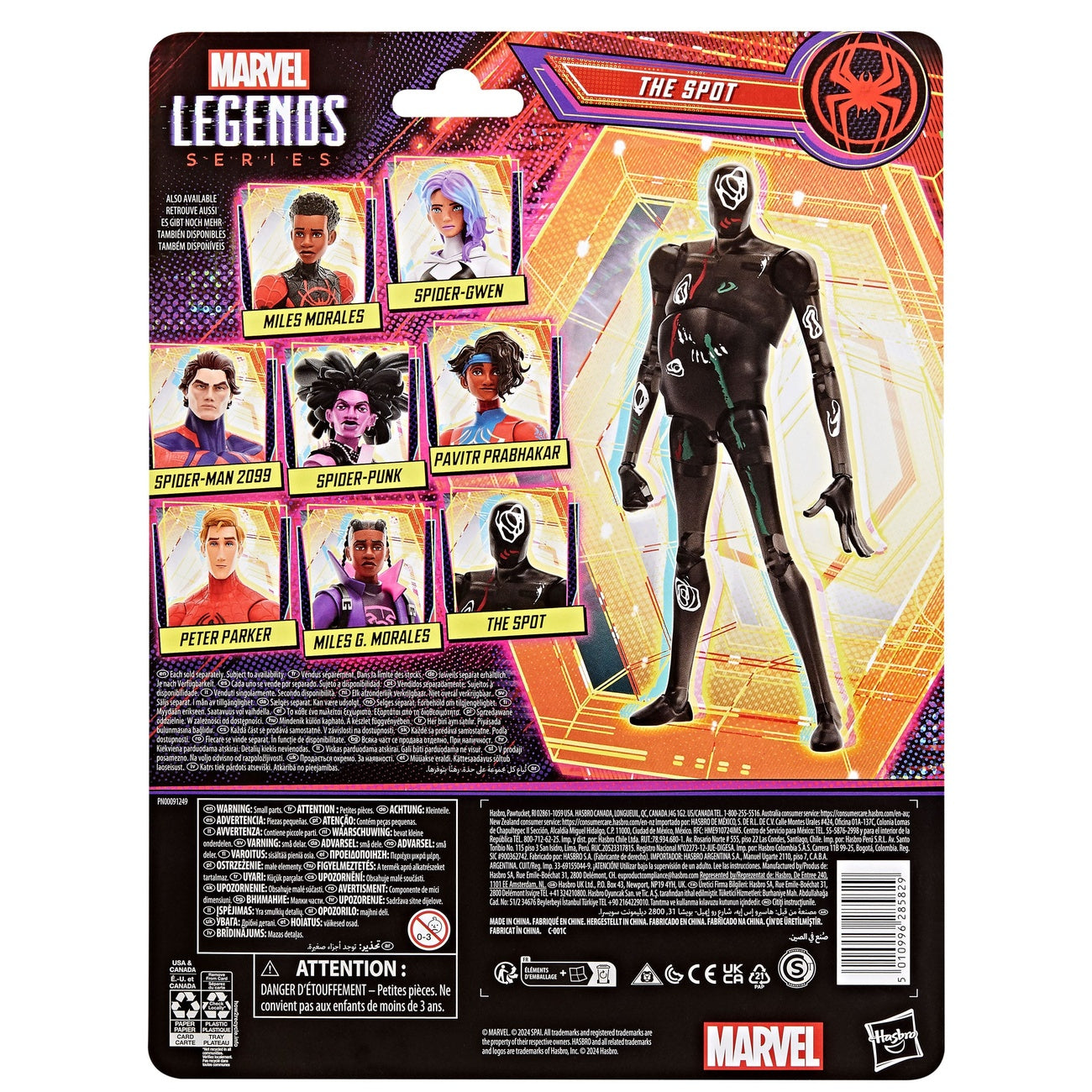 Productafbeelding Spider-Man: Across the Spider-Verse Marvel Legends actiefiguur The Spot 15 cm