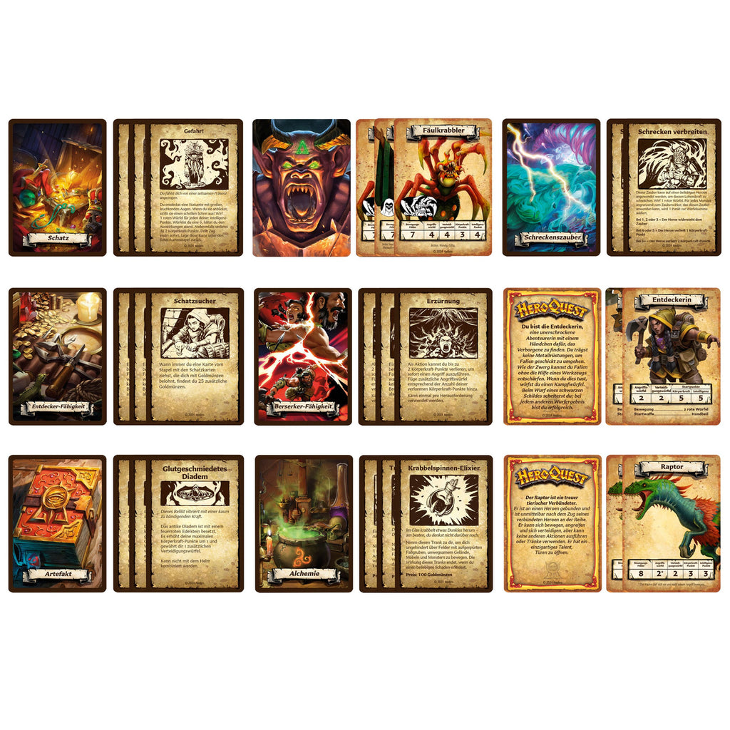 Productafbeelding HeroQuest Bordspel-uitbreiding De Jungle van Delthrak Adventure Pack *Duitse versie*