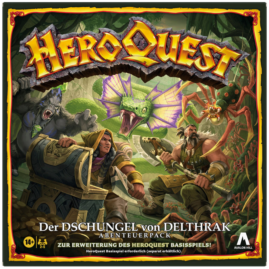 Productafbeelding HeroQuest Bordspel-uitbreiding De Jungle van Delthrak Adventure Pack *Duitse versie*