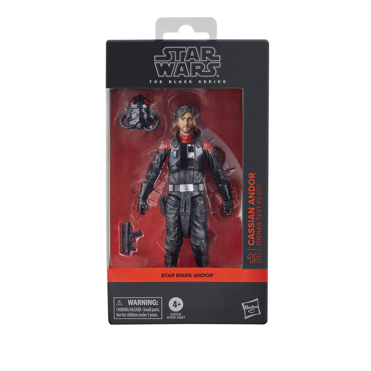Productafbeelding Star Wars: Andor Black Series actiefiguur Cassian Andor (Sienar Test Pilot) 15 cm