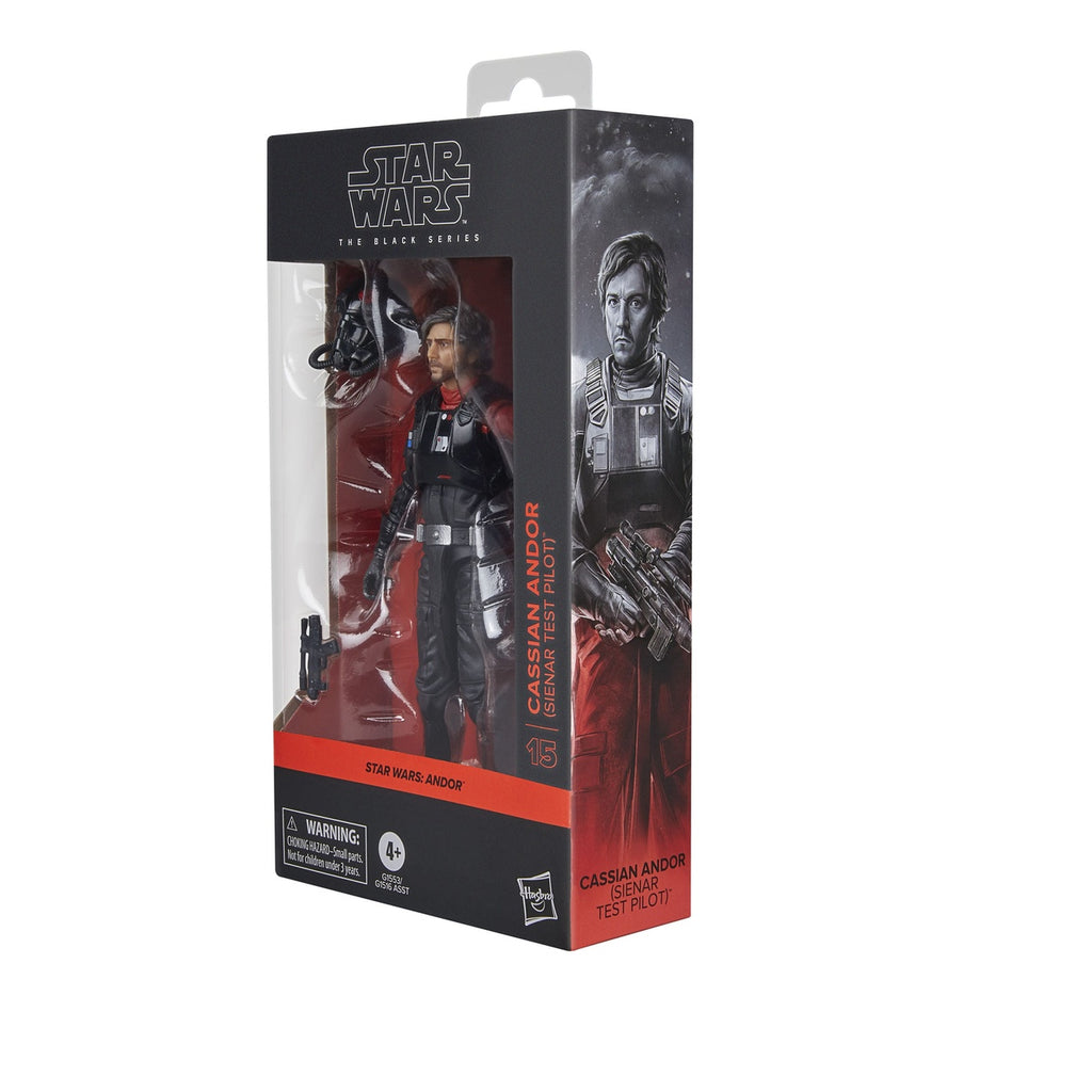 Productafbeelding Star Wars: Andor Black Series actiefiguur Cassian Andor (Sienar Test Pilot) 15 cm