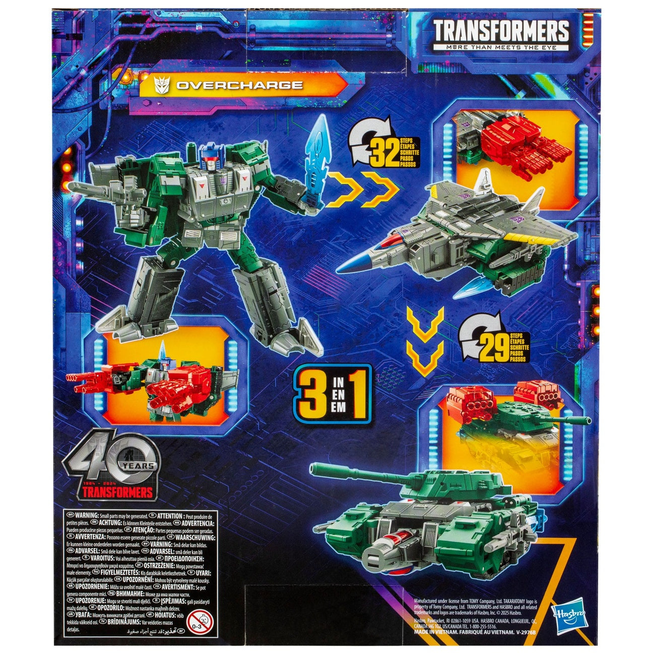 Productafbeelding Transformers Generations Legacy United Leader Class Actiefiguur Overcharge 19 cm