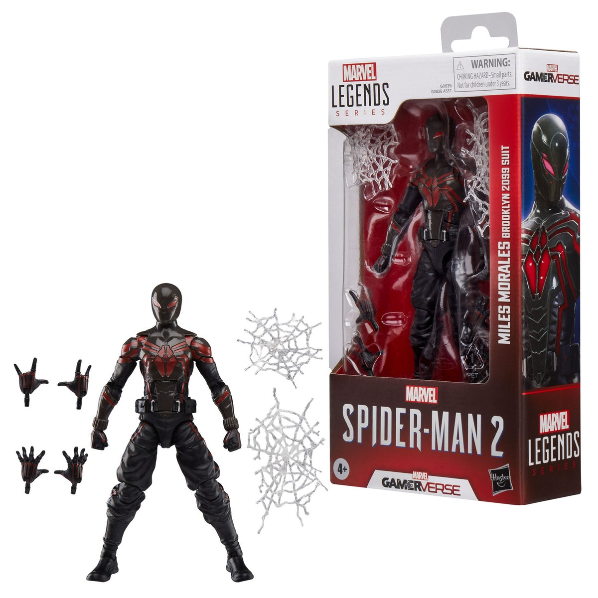 Productafbeelding Spider-Man 2 Marvel Legends Gamerverse Actiefiguur Miles Morales (Brooklyn 2099 Suit) 15 cm