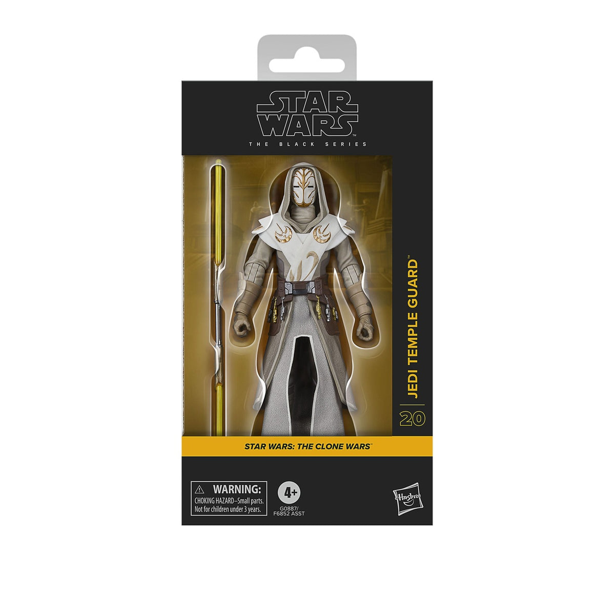 Productafbeelding Star Wars: The Clone Wars Black Series actiefiguur Jedi Temple Guard 15 cm