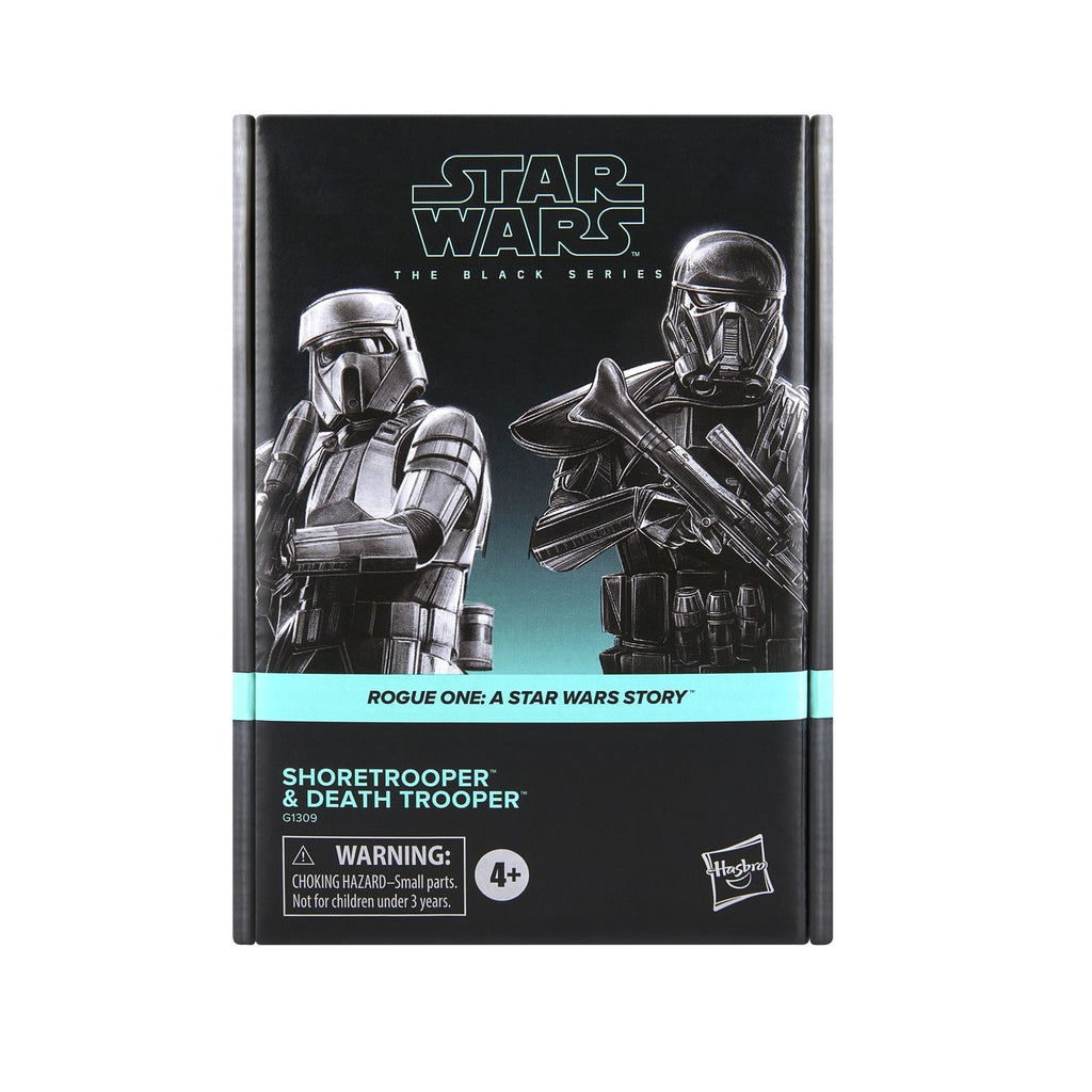 Productafbeelding Star Wars: Rogue One Black Series Actiefiguren 2-pack Shoretrooper & Death Trooper 15 cm