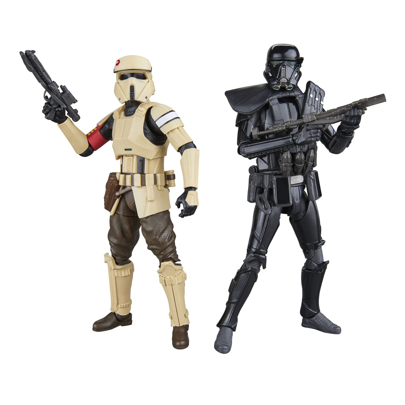 Productafbeelding Star Wars: Rogue One Black Series Actiefiguren 2-pack Shoretrooper & Death Trooper 15 cm