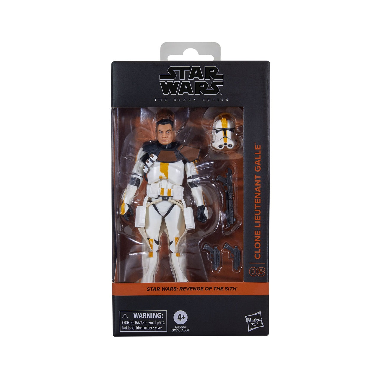 Productafbeelding Star Wars Episode III Black Series Actiefiguur Clone Lieutenant Galle 15 cm