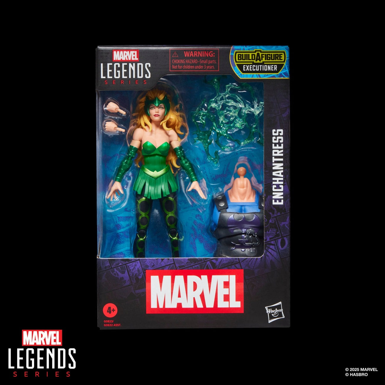 Productafbeelding Marvel Legends Actiefiguur Enchantress (BAF: Executioner) 15 cm