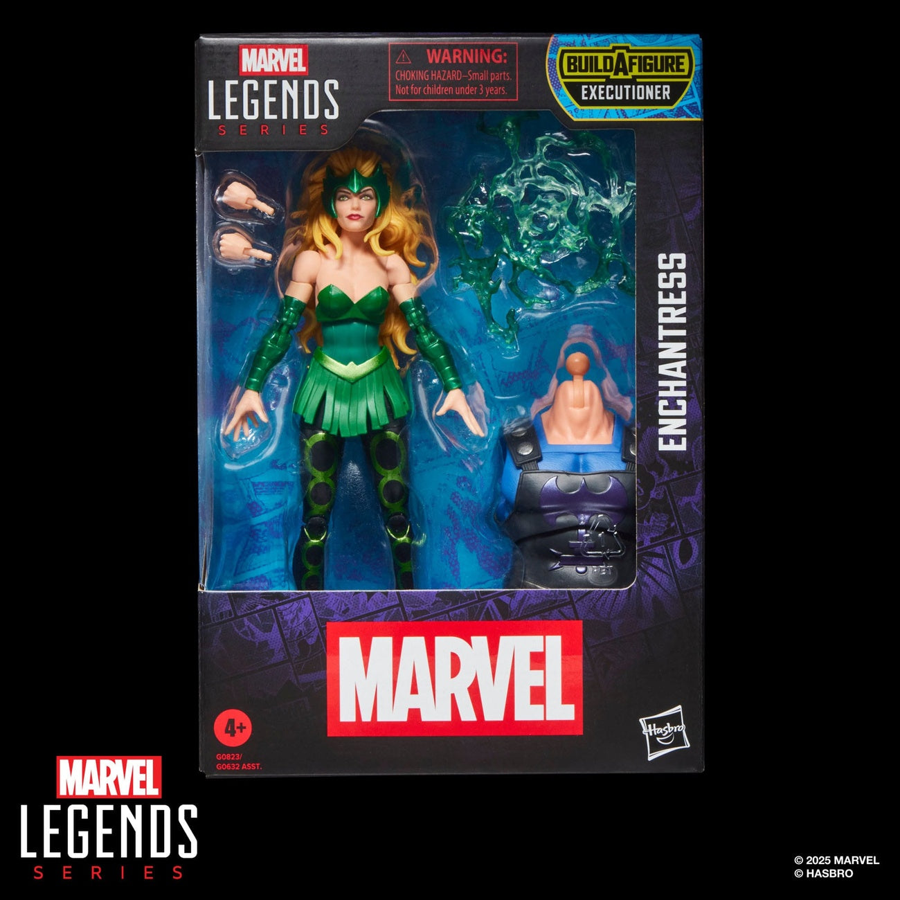 Productafbeelding Marvel Legends Actiefiguur Enchantress (BAF: Executioner) 15 cm