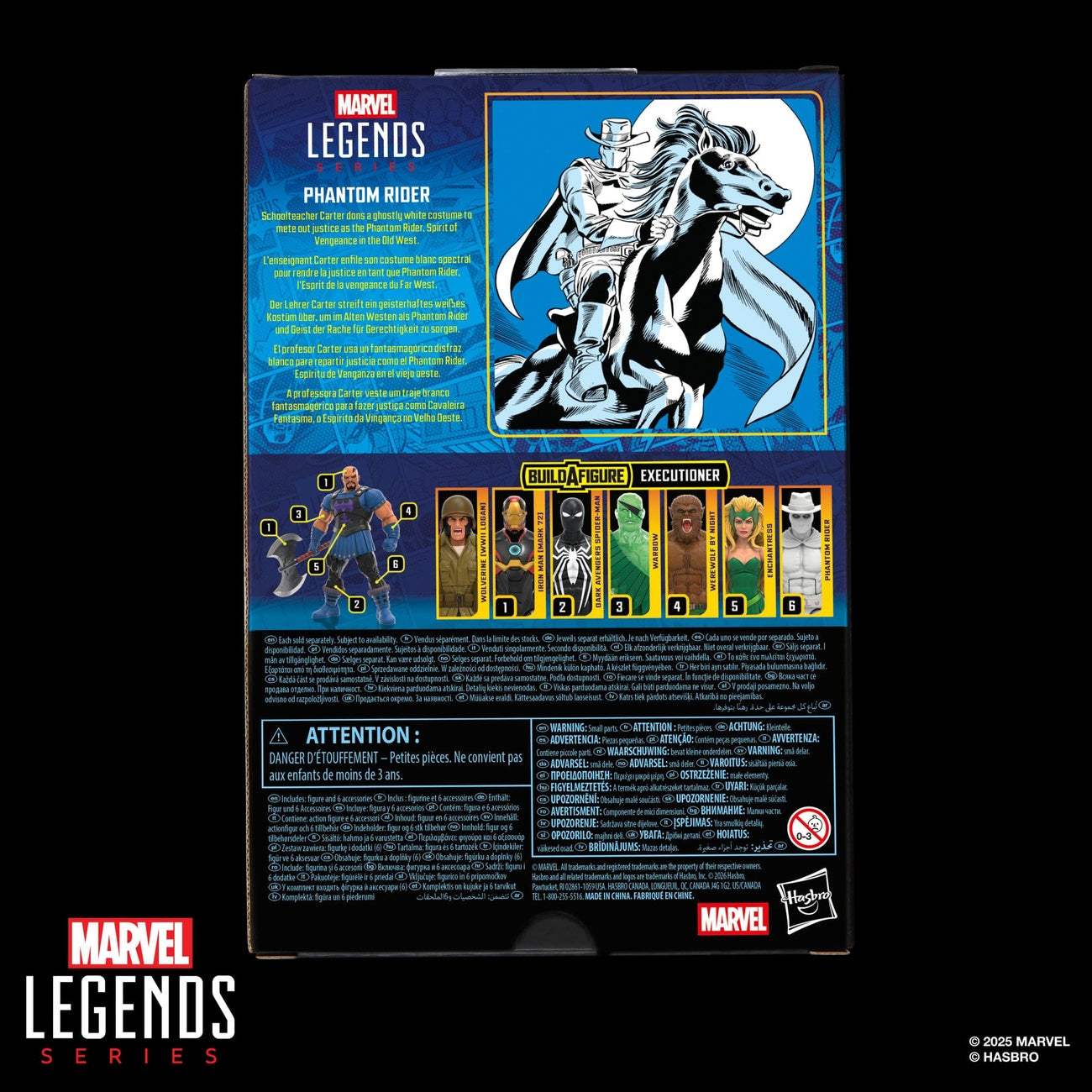 Productafbeelding Marvel Legends Actiefiguur Phantom Rider (BAF: Executioner) 15 cm