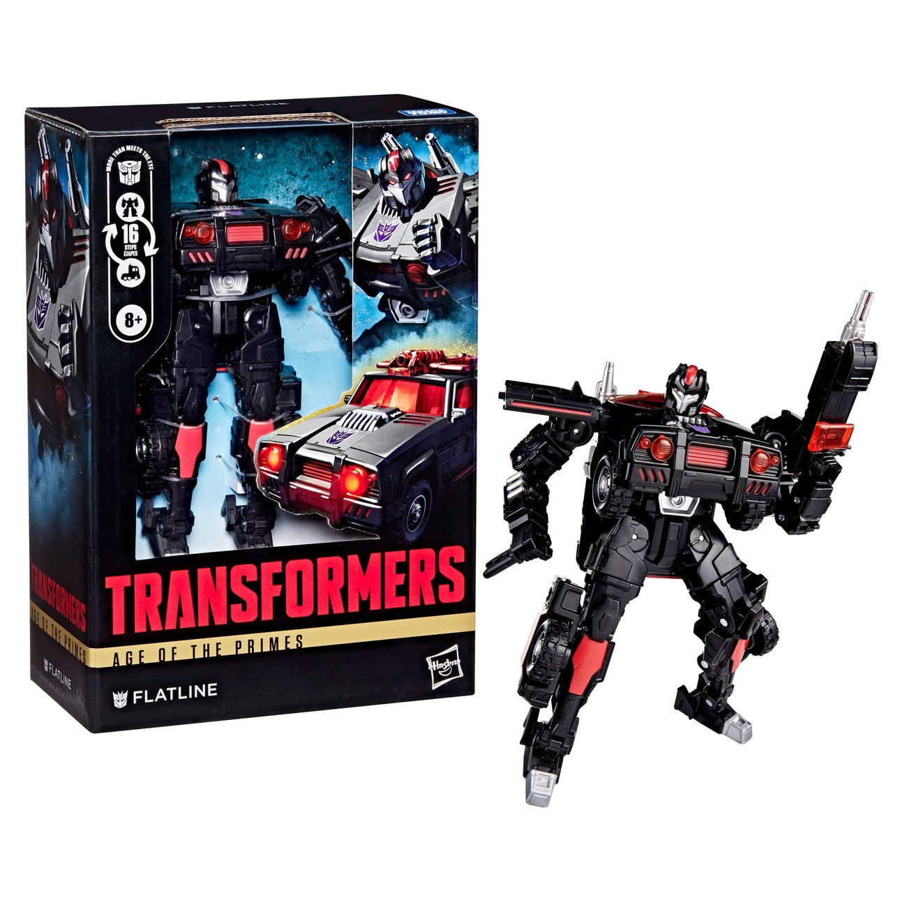 Productafbeelding Transformers Age of the Primes Voyager Class actionfiguur Flatline 18 cm