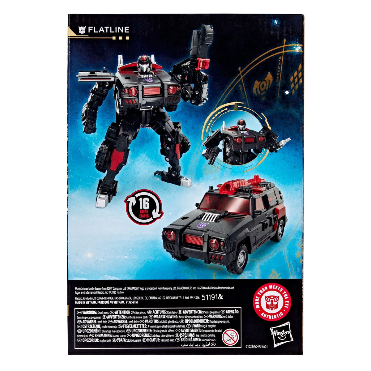 Productafbeelding Transformers Age of the Primes Voyager Class actionfiguur Flatline 18 cm