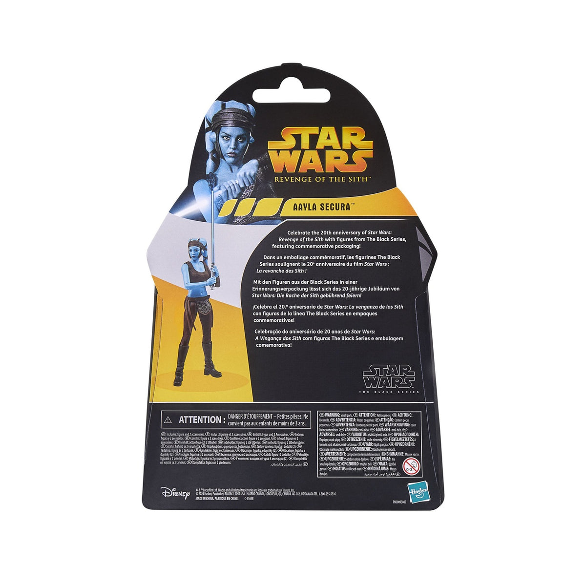 Productafbeelding Star Wars Episode III Black Series Actiefiguur 20th Anniversary Aayla Secura 15 cm