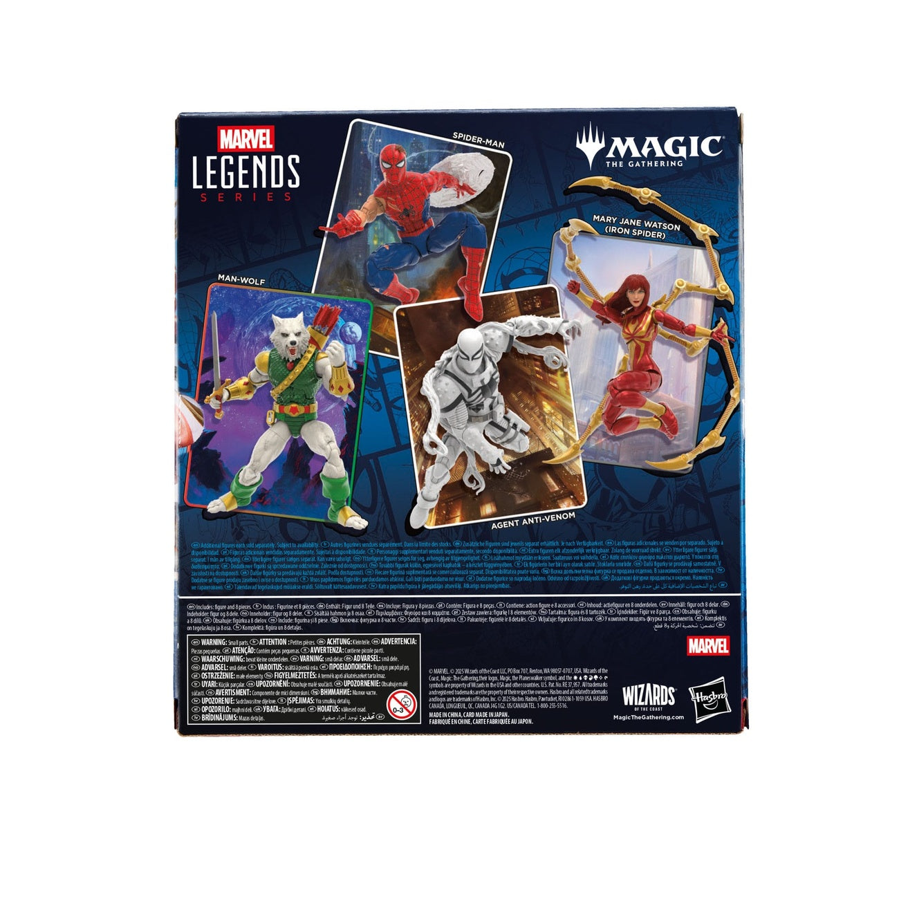 Productafbeelding Marvel Legends Magic: The Gathering actiefiguur Mary Jane Watson (Iron Spider) (incl. exclusieve foil-kaart) 15 cm