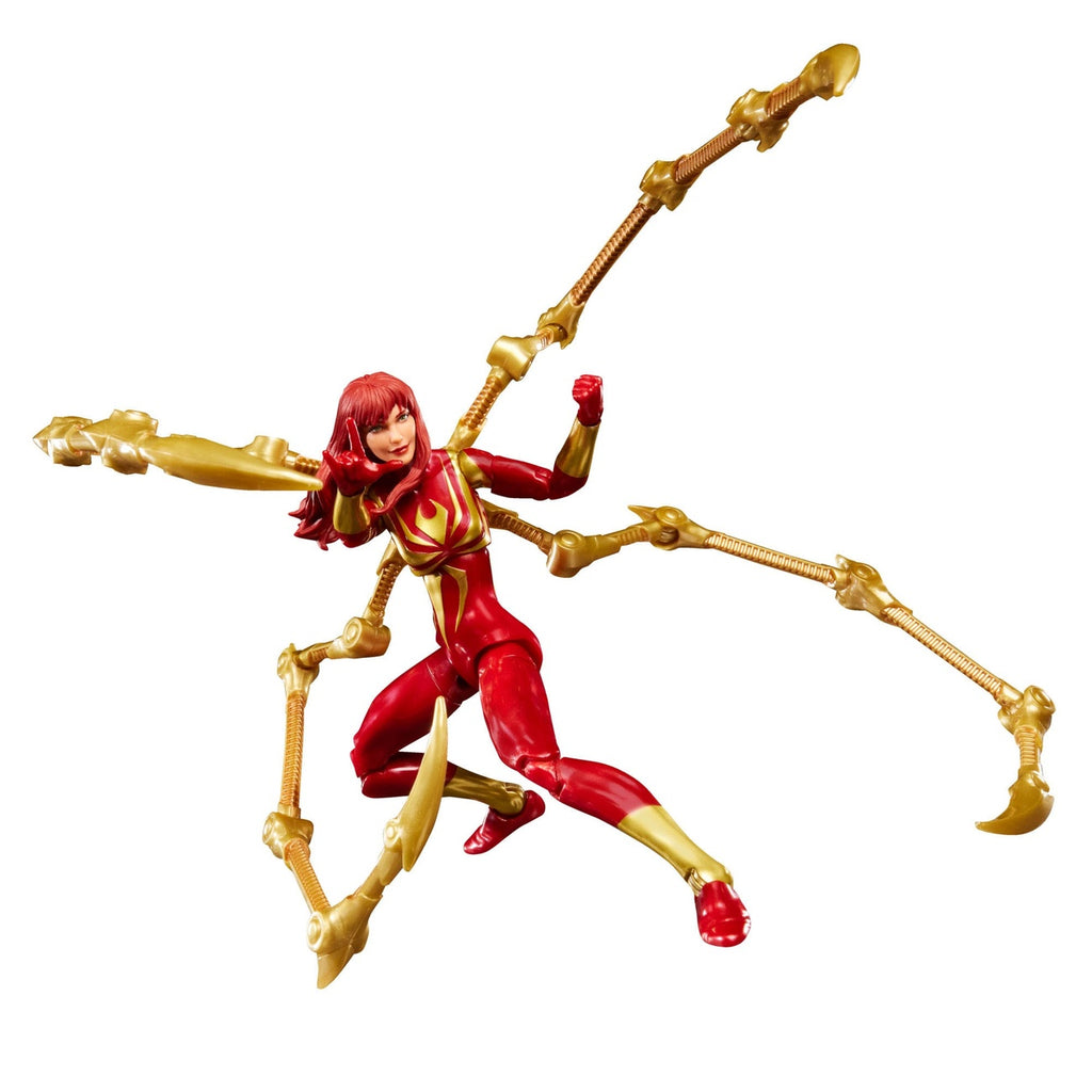 Productafbeelding Marvel Legends Magic: The Gathering actiefiguur Mary Jane Watson (Iron Spider) (incl. exclusieve foil-kaart) 15 cm