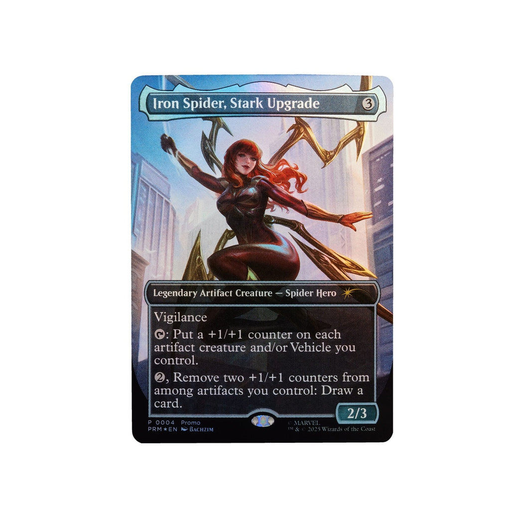 Productafbeelding Marvel Legends Magic: The Gathering actiefiguur Mary Jane Watson (Iron Spider) (incl. exclusieve foil-kaart) 15 cm