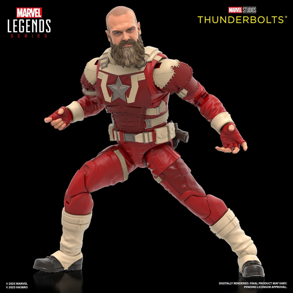 Productafbeelding Thunderbolts Marvel Legends actiefiguren 2-pack Yelena Belova & Red Guardian 15 cm