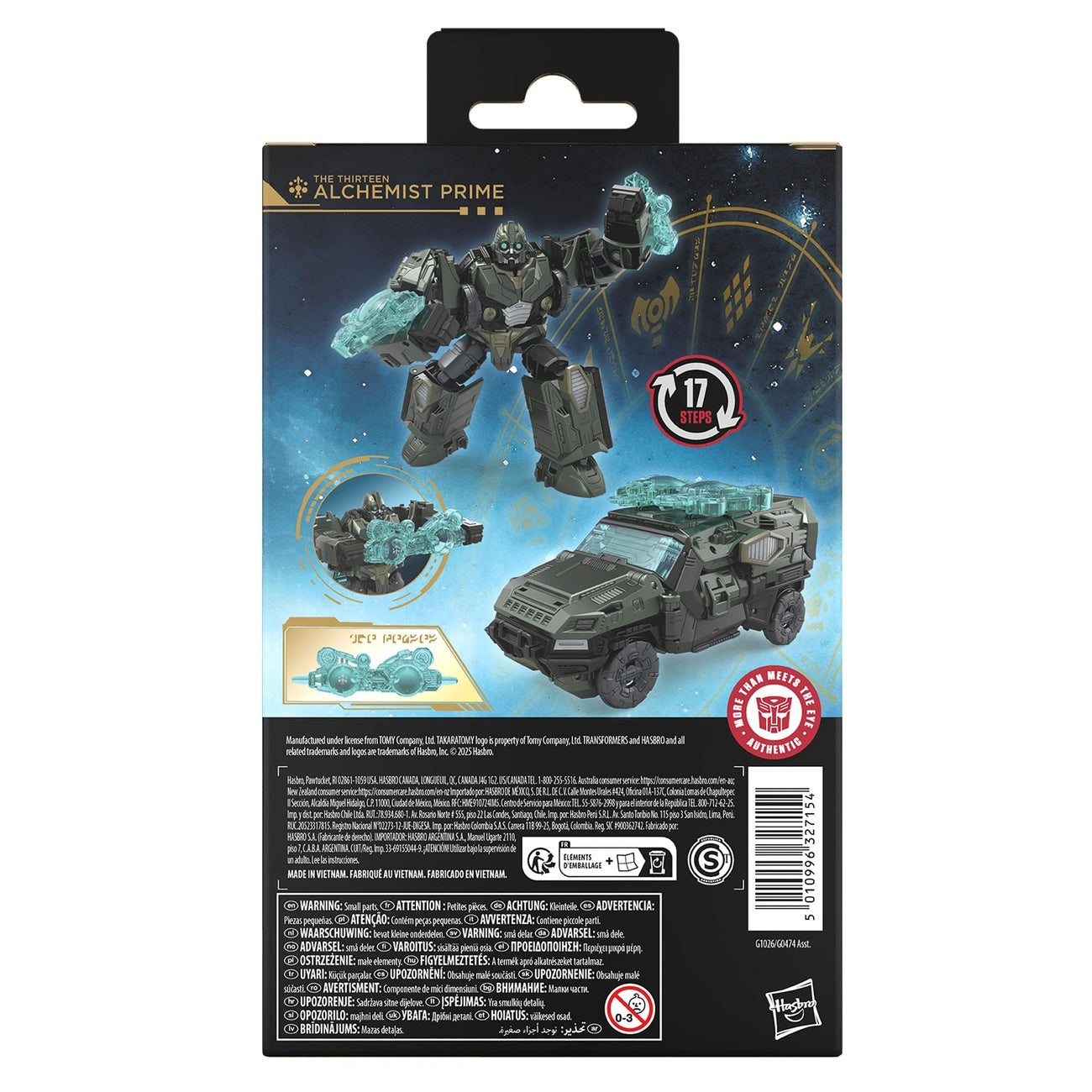 Productafbeelding Transformers Age of the Primes Deluxe Class actieviguur The Thirteen Alchemist Prime 14 cm