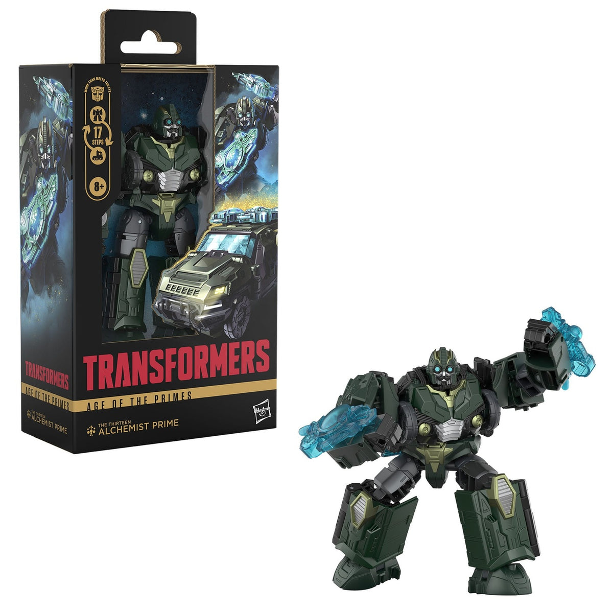 Productafbeelding Transformers Age of the Primes Deluxe Class actieviguur The Thirteen Alchemist Prime 14 cm