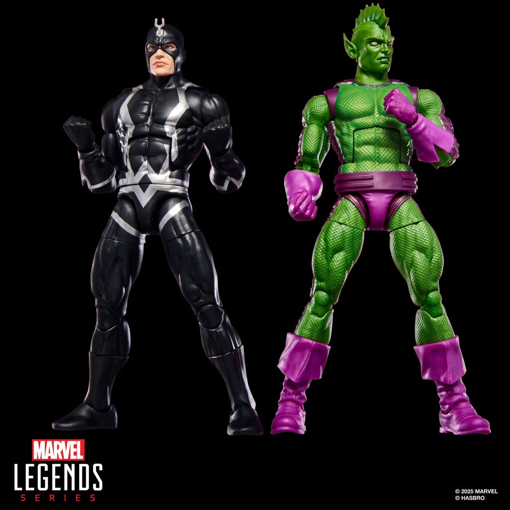 Productafbeelding Inhumans Marvel Legends actiefiguren 2-pack Black Bolt & Marvel's Triton 15 cm