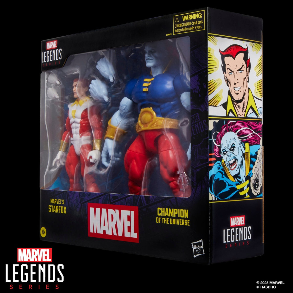 Productafbeelding Marvel Legends Actiefiguren 2-pack Marvel's Starfox & Champion of the Universe 15 cm
