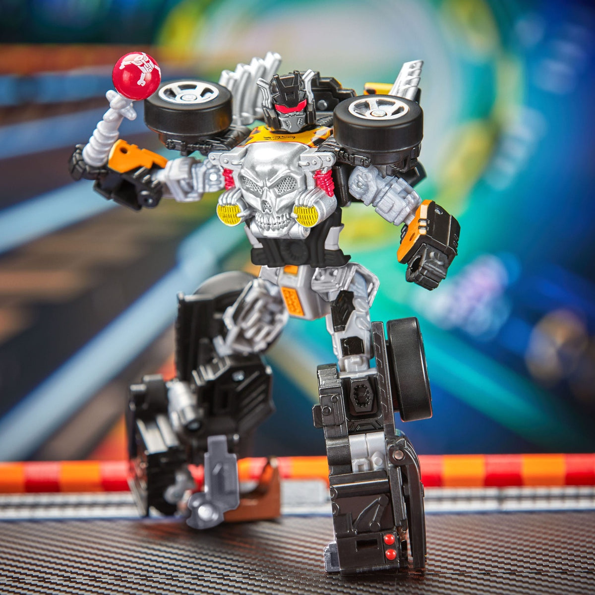 Productafbeelding Hot Wheels x Transformers Actiefiguur Bone Shaker 12 cm