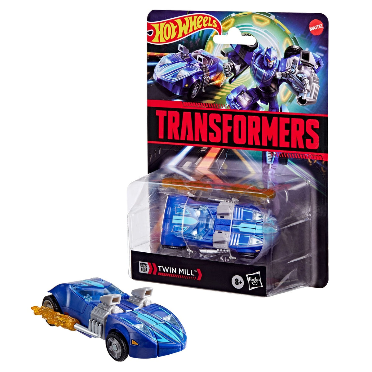 Productafbeelding Hot Wheels x Transformers Actiefiguur Twin Mill 12 cm