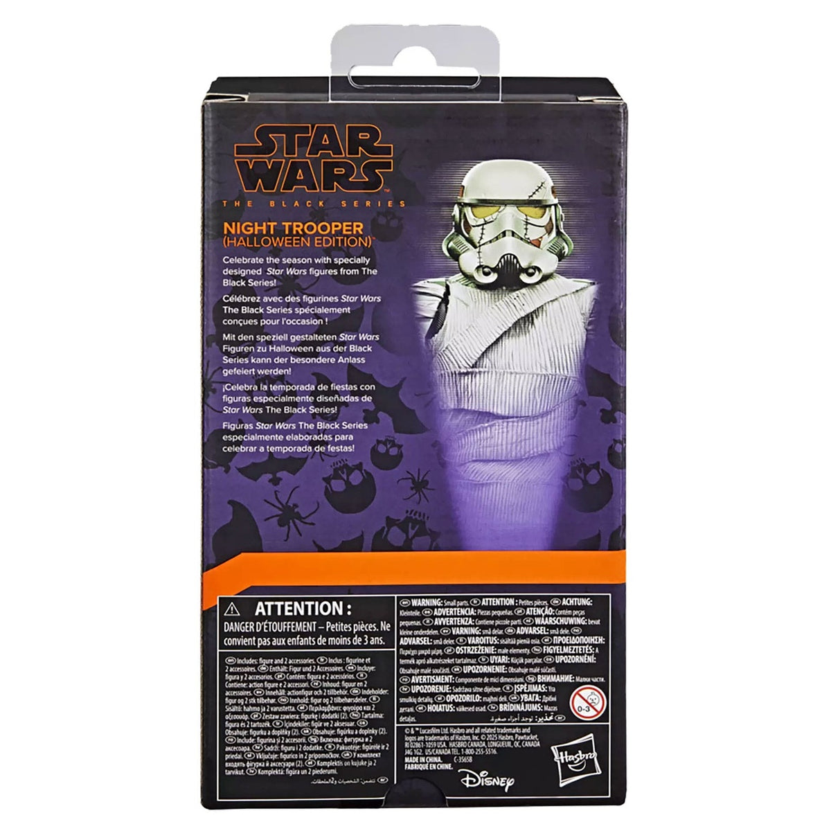 Productafbeelding Star Wars Black Series Actiefiguur Night Trooper (Halloween Editie) 15 cm