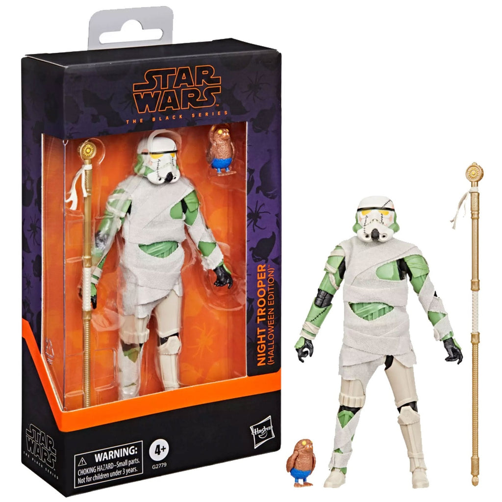 Productafbeelding Star Wars Black Series Actiefiguur Night Trooper (Halloween Editie) 15 cm