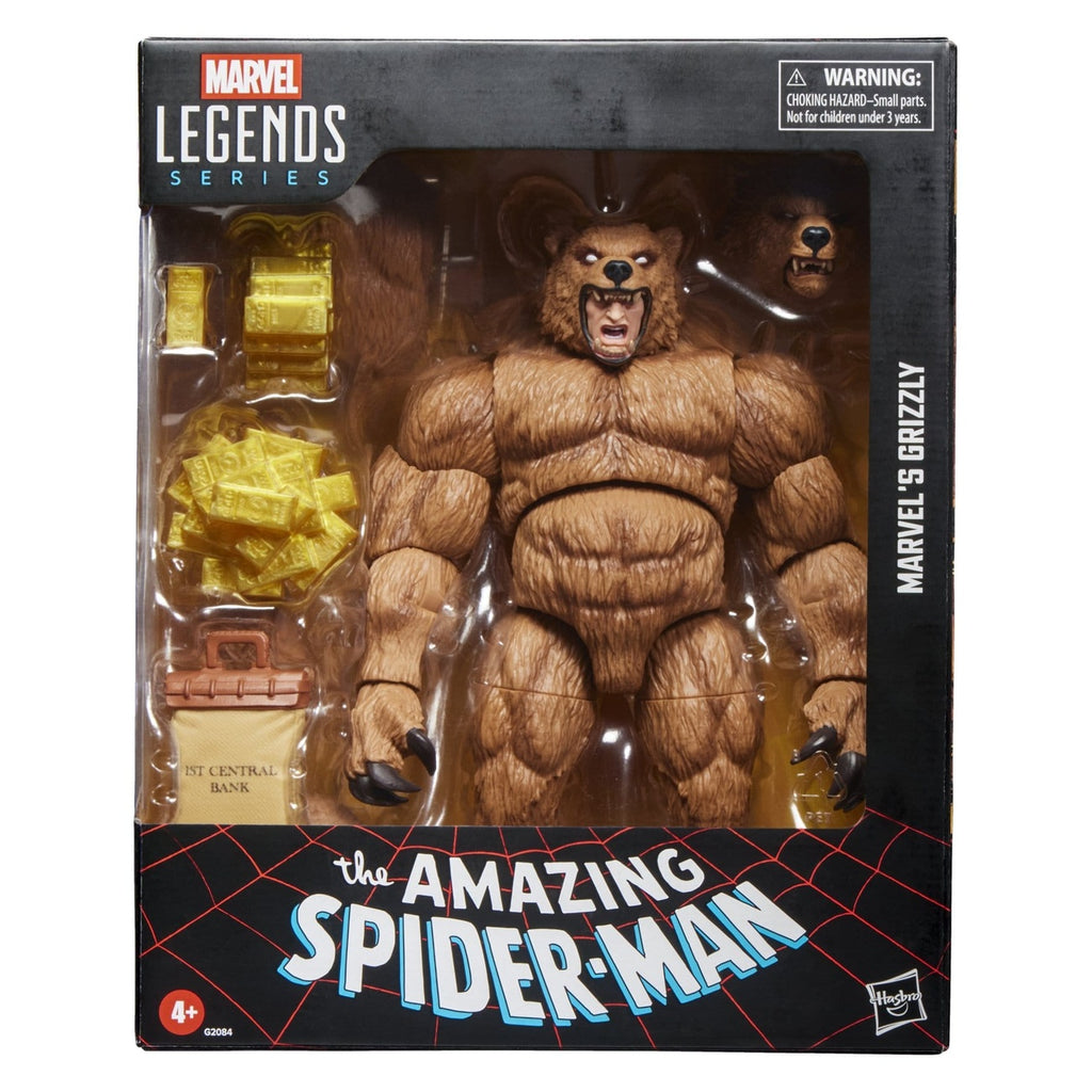 Productafbeelding The Amazing Spider-Man Marvel Legends actiefiguur Marvel's Grizzly 15 cm