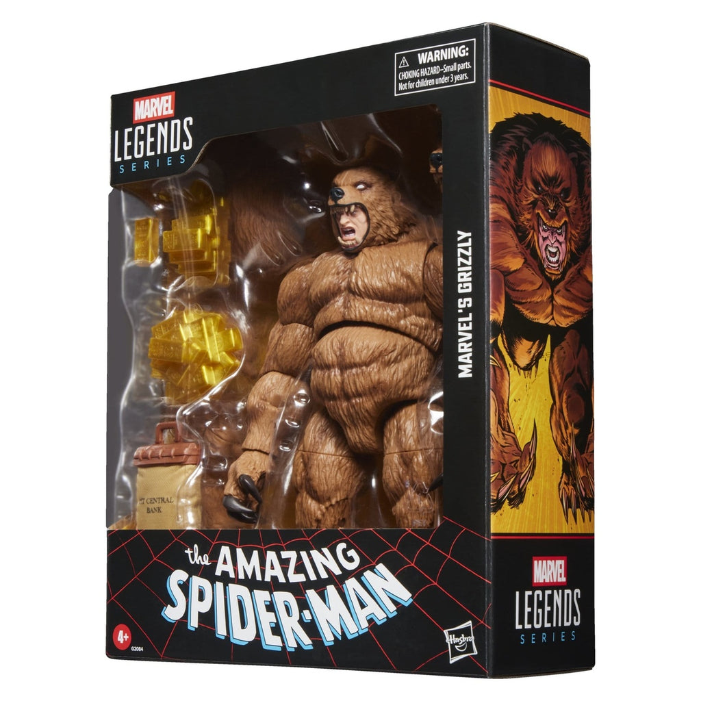 Productafbeelding The Amazing Spider-Man Marvel Legends actiefiguur Marvel's Grizzly 15 cm