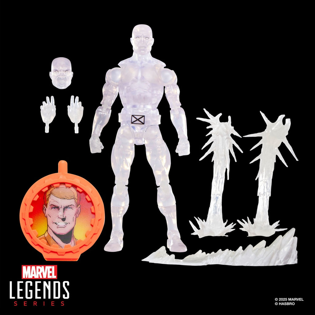Productafbeelding Secret Wars Marvel Legends Retro actiefiguur Iceman 15 cm