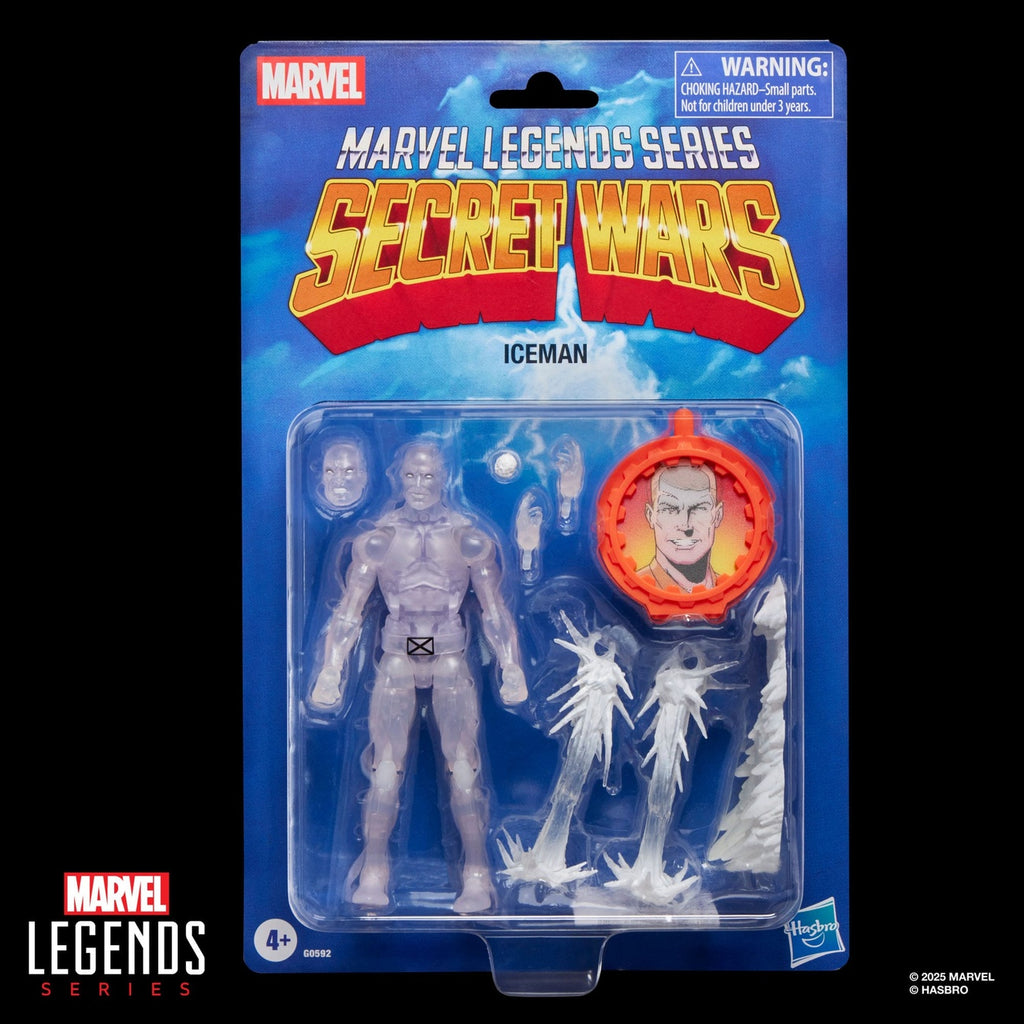 Productafbeelding Secret Wars Marvel Legends Retro actiefiguur Iceman 15 cm