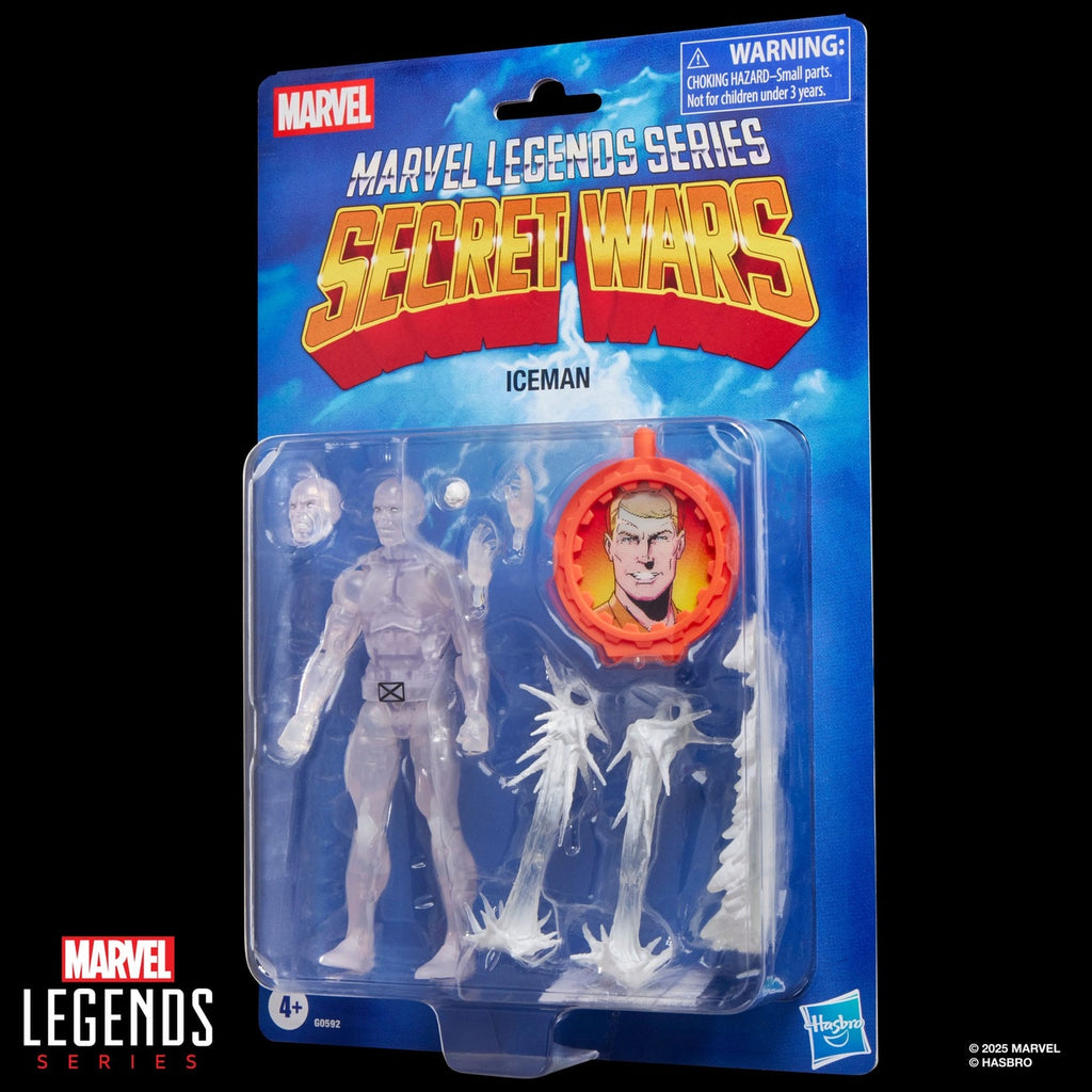 Productafbeelding Secret Wars Marvel Legends Retro actiefiguur Iceman 15 cm