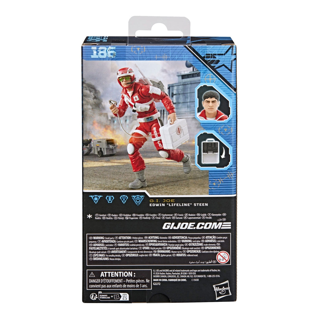 Productafbeelding G.I. Joe Classified Series actiefiguur Edwin "Lifeline" Steen 15 cm
