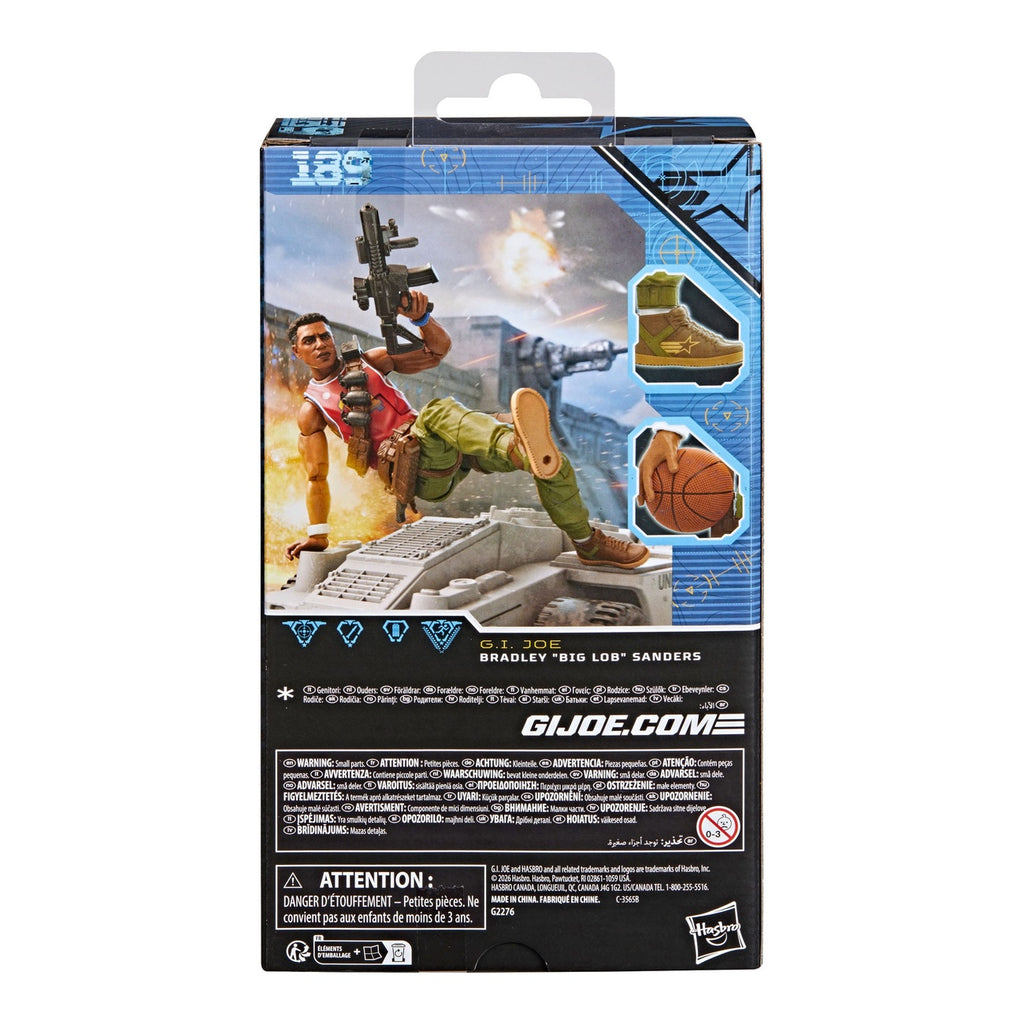 Productafbeelding G.I. Joe Classified Series actiefiguur Bradley "Big Lob" Sanders 15 cm