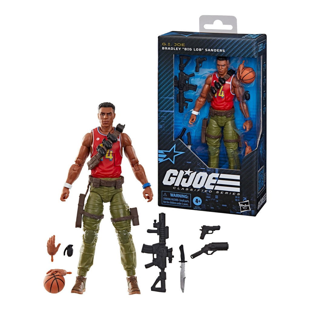 Productafbeelding G.I. Joe Classified Series actiefiguur Bradley "Big Lob" Sanders 15 cm