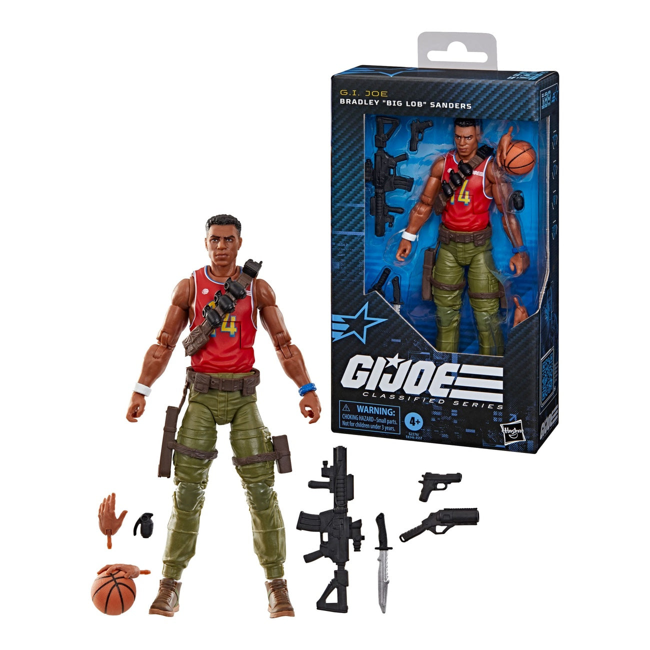 Productafbeelding G.I. Joe Classified Series actiefiguur Bradley "Big Lob" Sanders 15 cm
