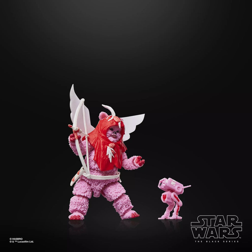 Productafbeelding Star Wars Black Series actiefiguur Ewok (Valentine’s Day Edition) 15 cm