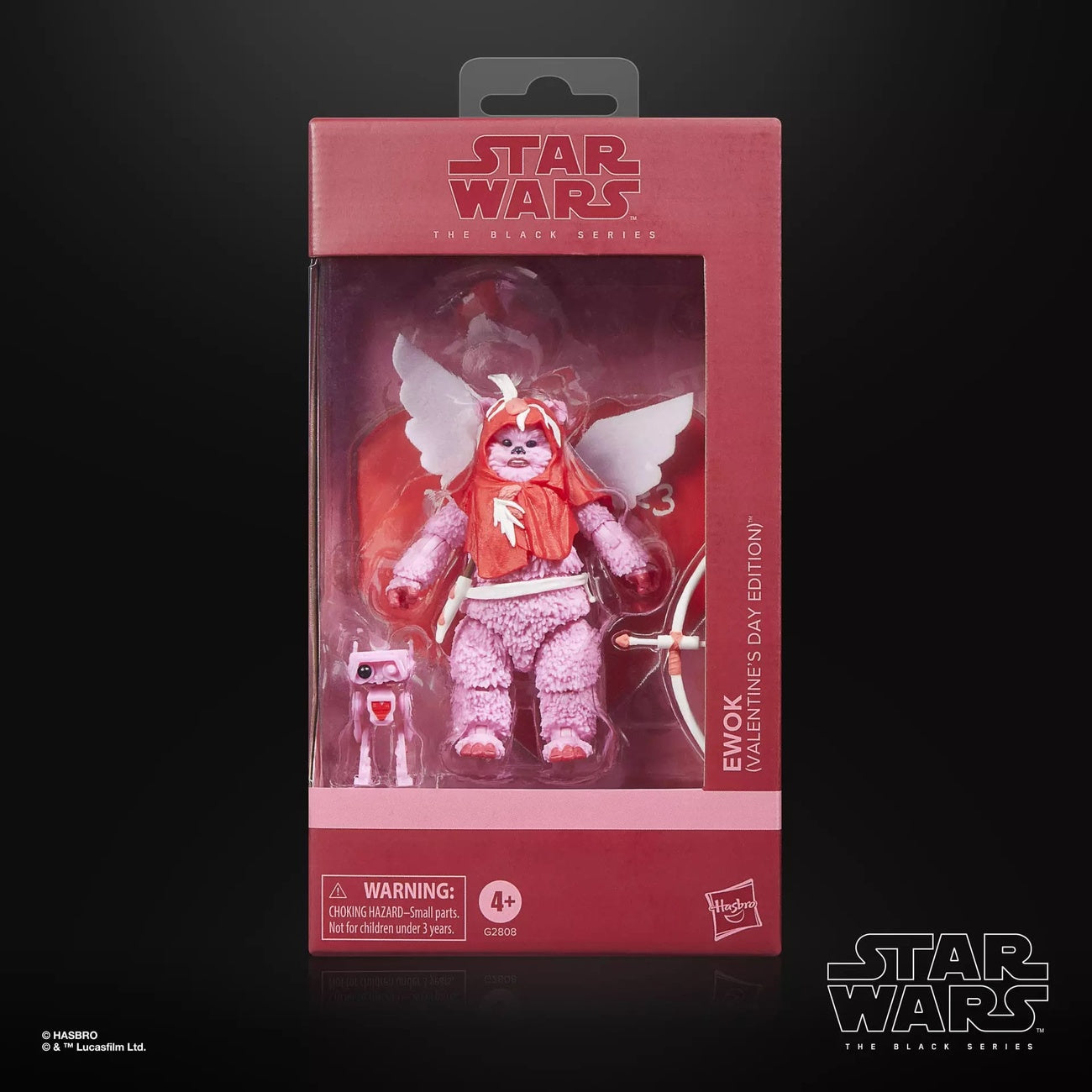 Productafbeelding Star Wars Black Series actiefiguur Ewok (Valentine’s Day Edition) 15 cm
