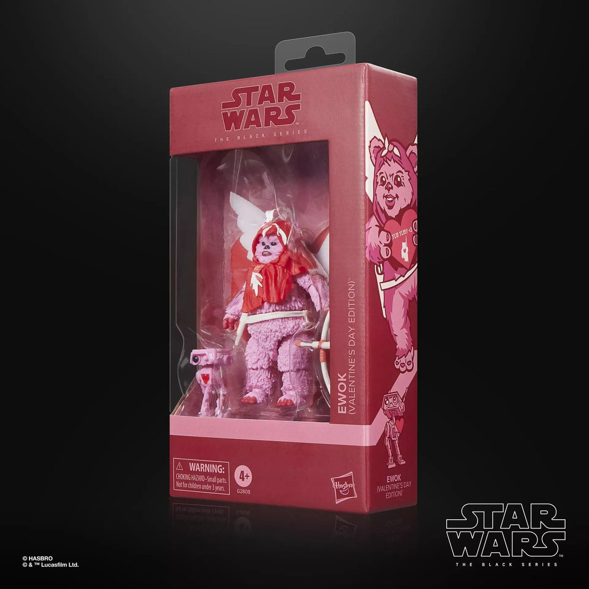 Productafbeelding Star Wars Black Series actiefiguur Ewok (Valentine’s Day Edition) 15 cm