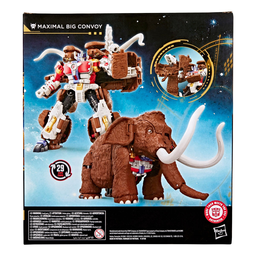 Productafbeelding Transformers Age of the Primes Leader Class actiefiguur Maximal Big Convoy 19 cm