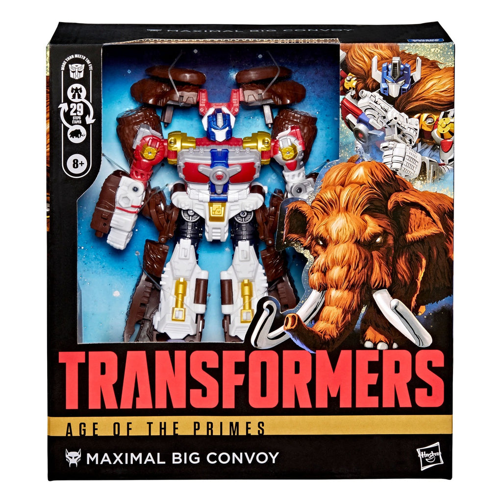 Productafbeelding Transformers Age of the Primes Leader Class actiefiguur Maximal Big Convoy 19 cm