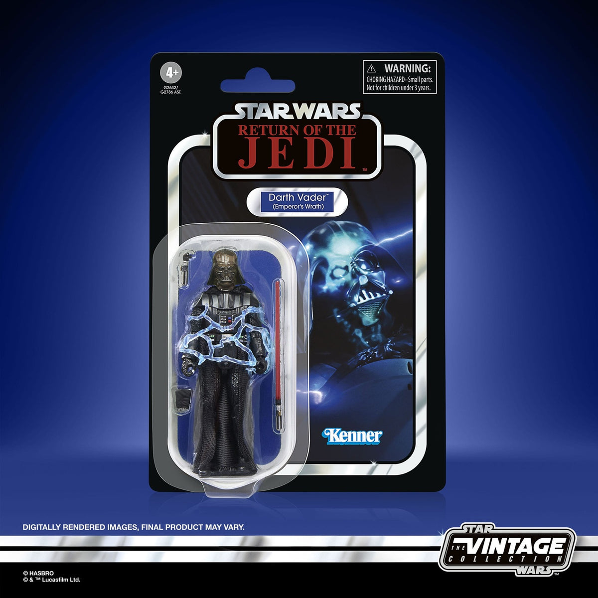 Productafbeelding Star Wars Episode VI Vintage Collection Actiefiguur Darth Vader (Emperor's Wrath) 10 cm