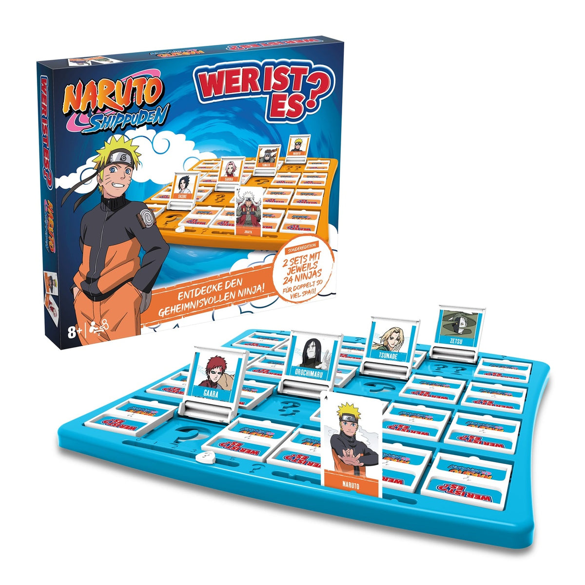 Productafbeelding Naruto Bordspel Wie is het Beroemde Gebouwen *Duitse versie*