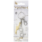 Productafbeelding Harry Potter Sleutelhanger Bliksem & Bril (verzilverd)