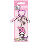 Productafbeelding Hello Kitty sleutelhanger met My Melody hanger 15 cm